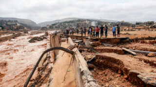 Bouře Daniel: ničivé záplavy v Libyi