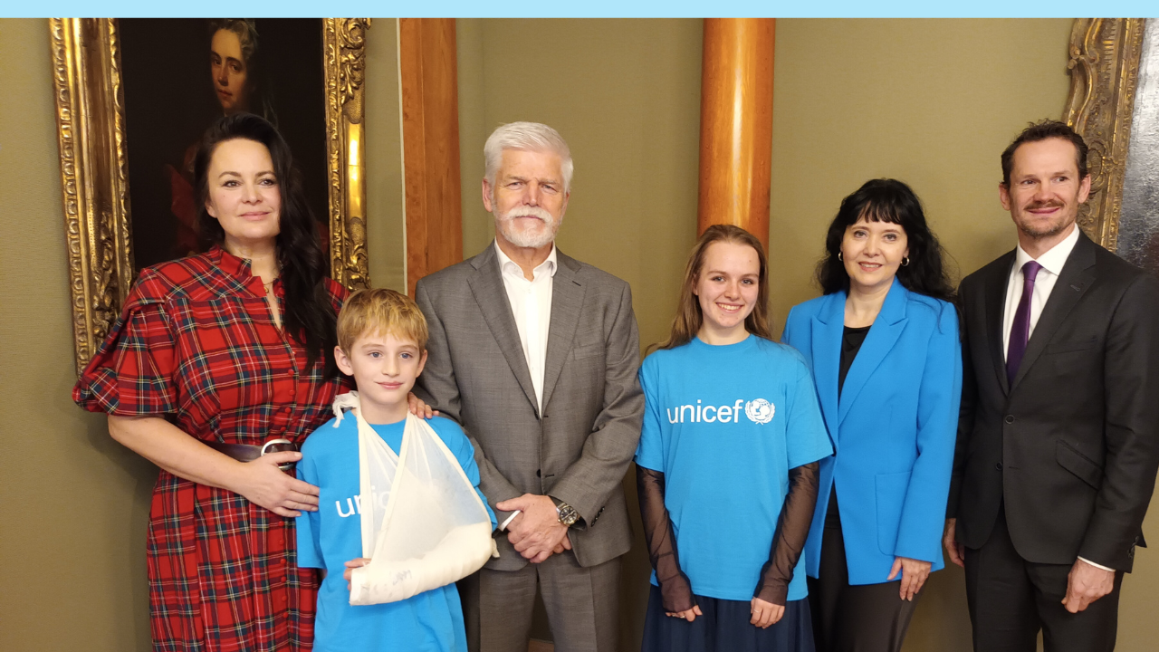 Vítězové ankety Dítě Česka na Hradě