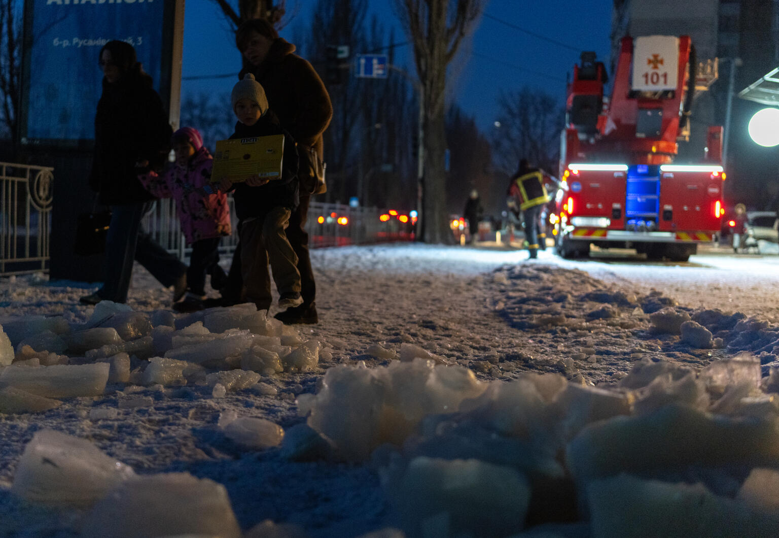 Nejhorší zima na Ukrajině